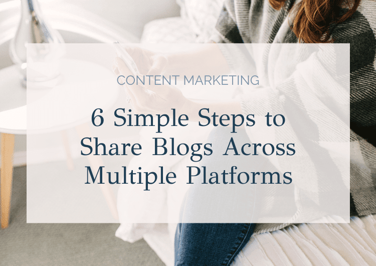 6 Simple Steps to Share Across Multiple Platforms