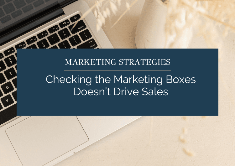 Engagement and activity don’t equal buyer intent. Learn why box-checking marketing often fails—and how to create clarity, momentum, and real sales.